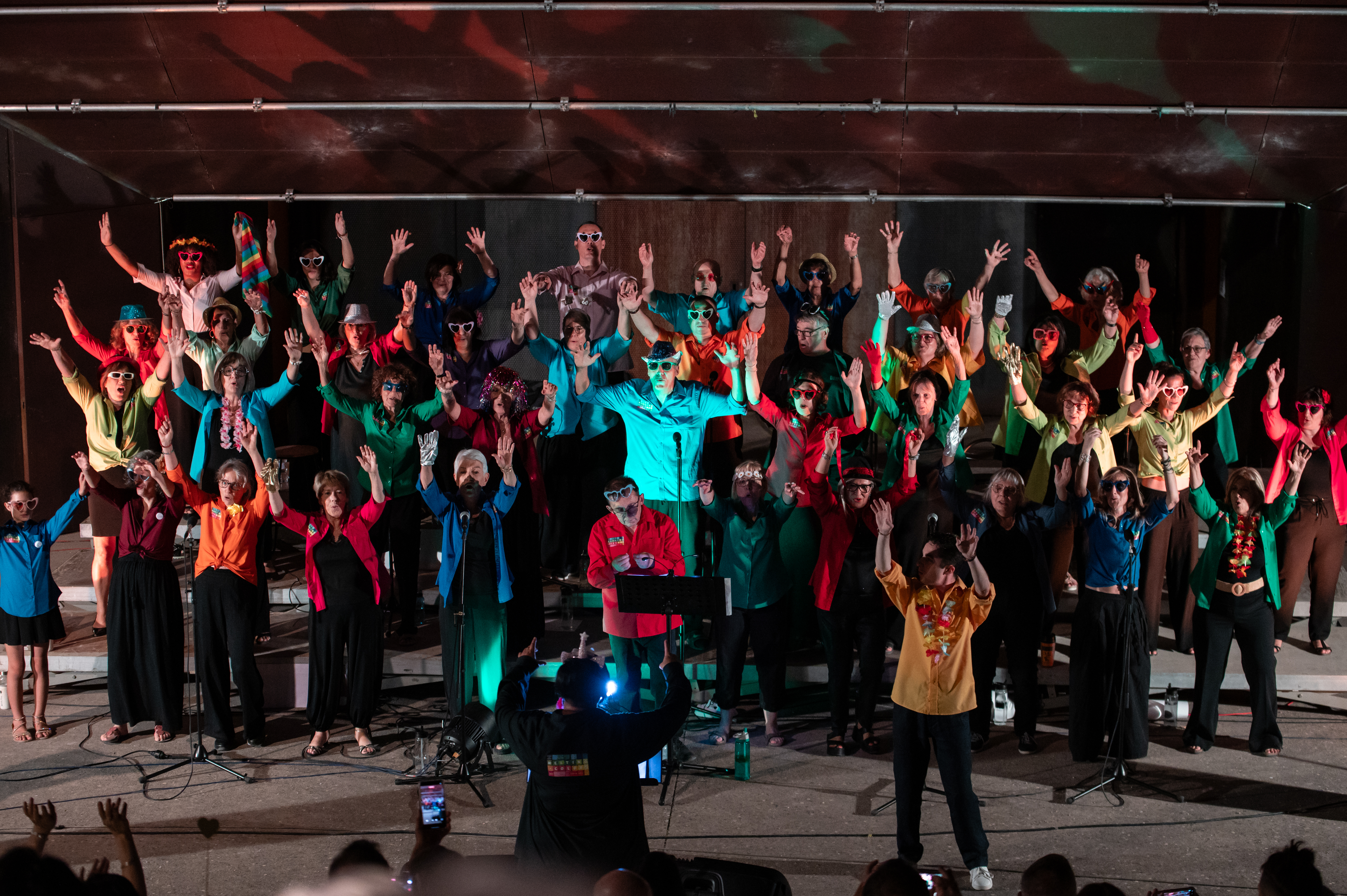 Les choristes de Melting Colors