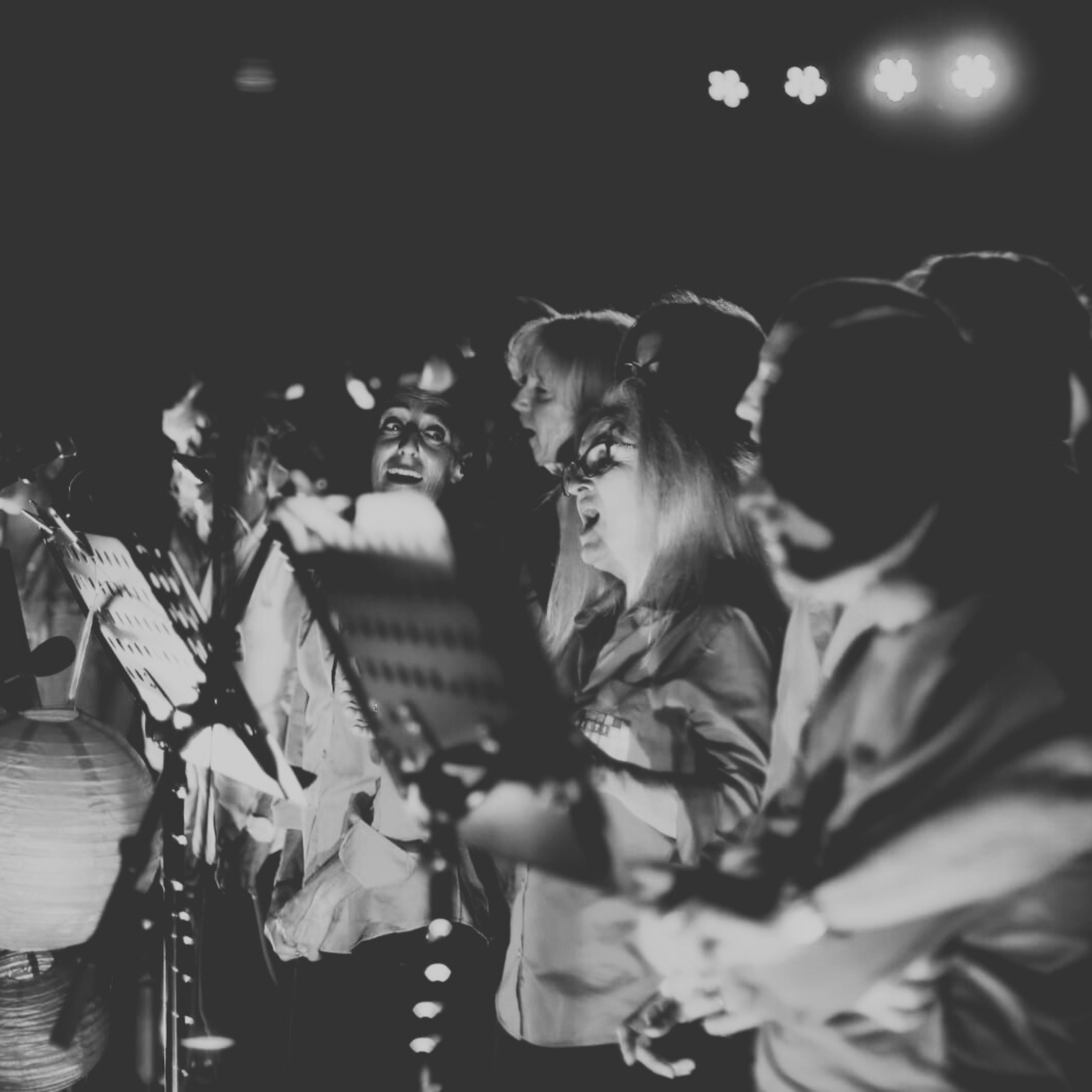 Un moment de concert de Melting Colors
