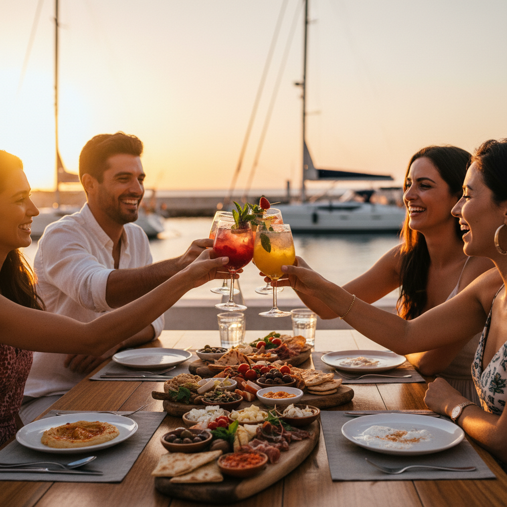Huîtres dimanche Restaurant 
La cabana del port Sainte Marie la mer 66