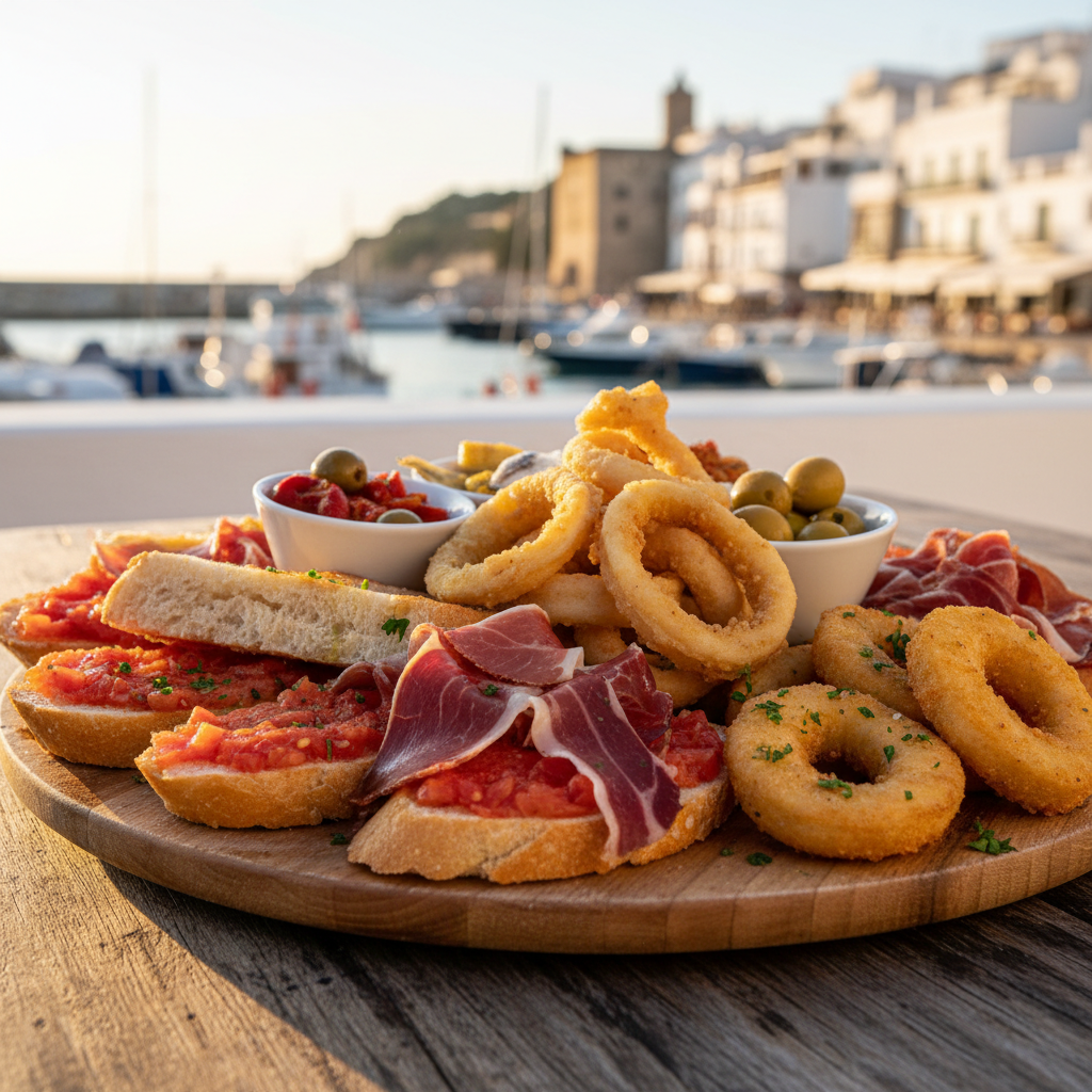 Tapas Restaurant La Cabana Del Port Sainte Marie la Mer