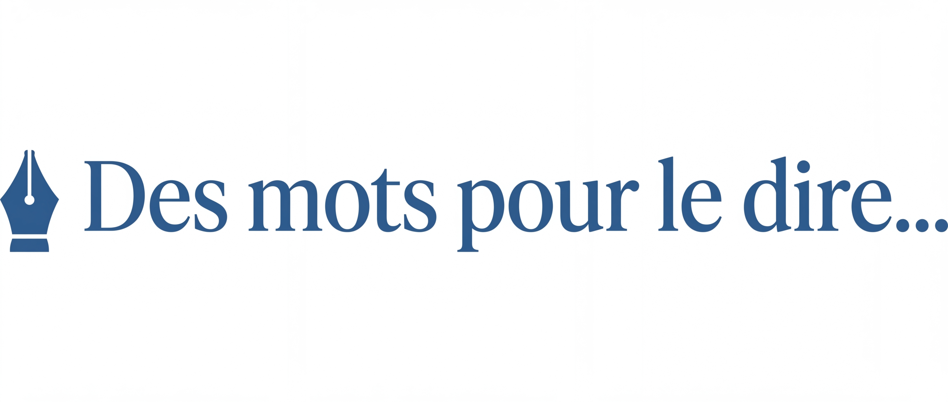 Logo Des mots pour le dire-
