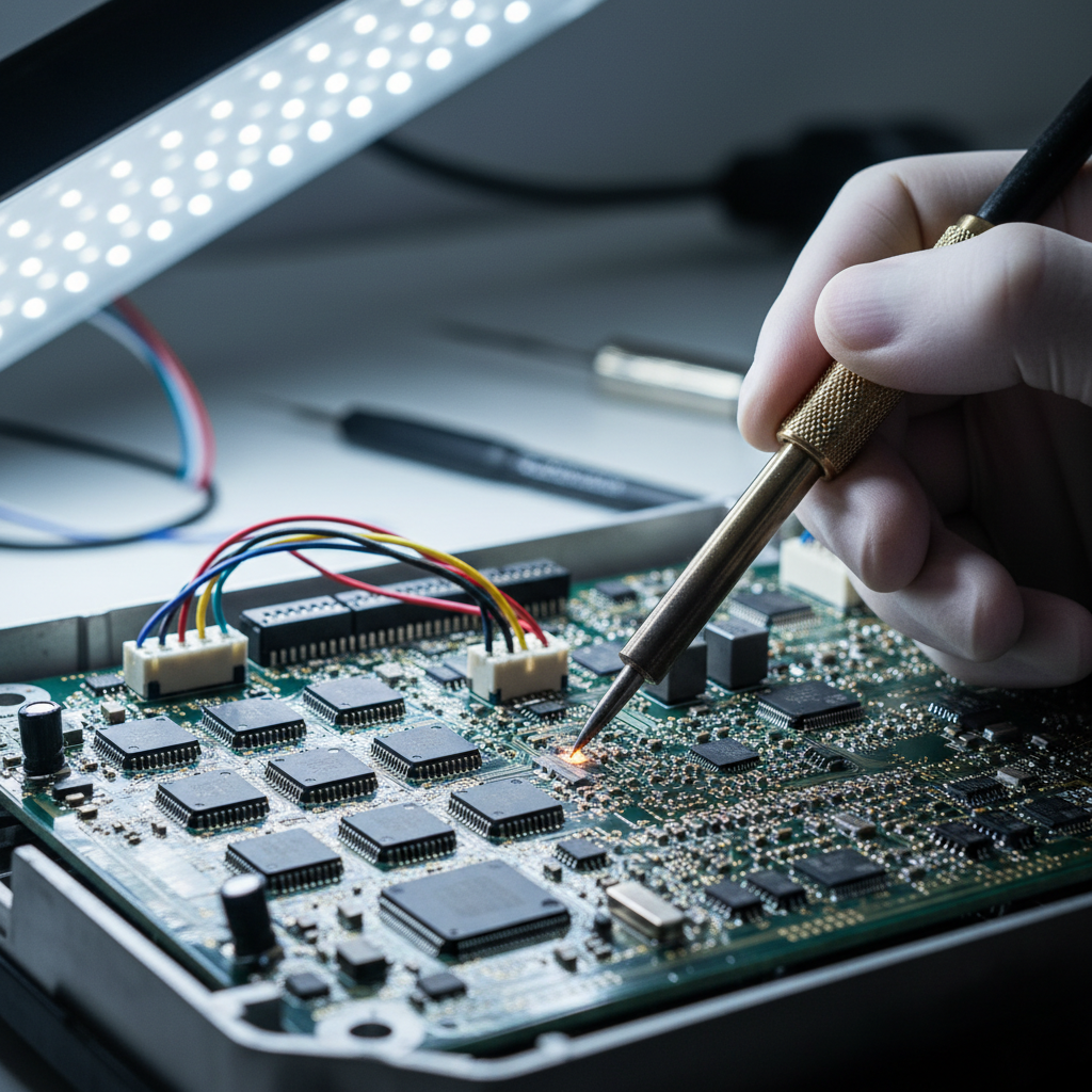 Spécialiste en clonage, réparation et reprogrammation de calculateurs électroniques (ECU, BSI, UCH) dans le Pas-de-Calais. Suppression de codes défauts et devis rapide.