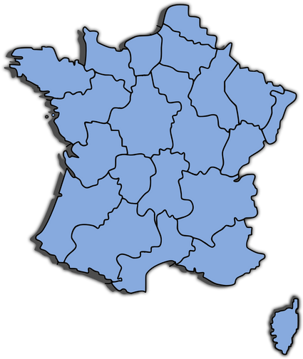 Carte departements France