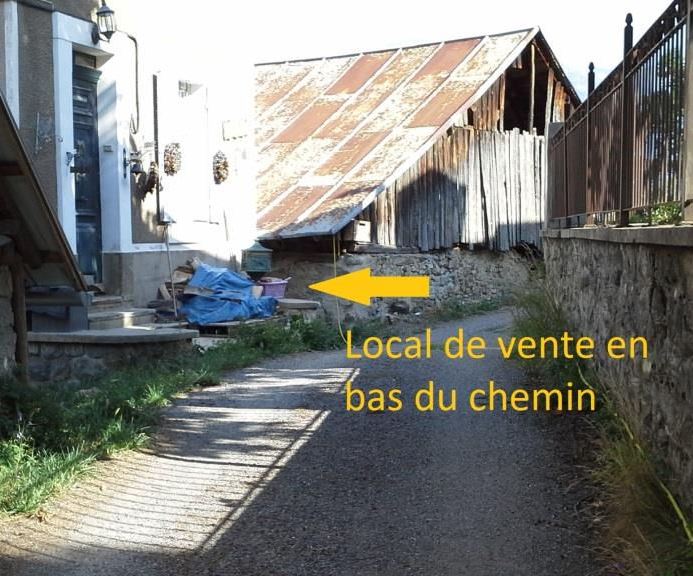 Acces fleche rogne