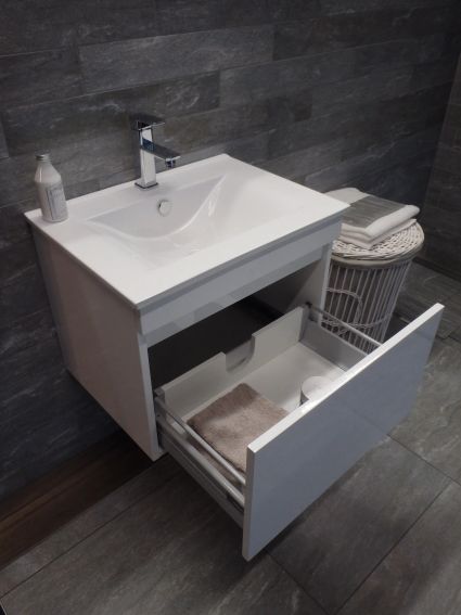 Easy lavabo moda tiroir ouvert