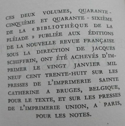 Colophon-du-Volume-45-1187