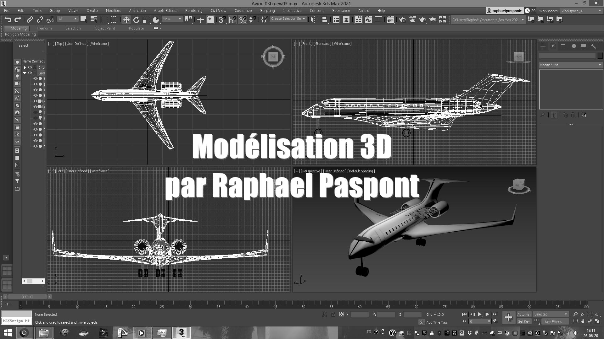 Avion 3d