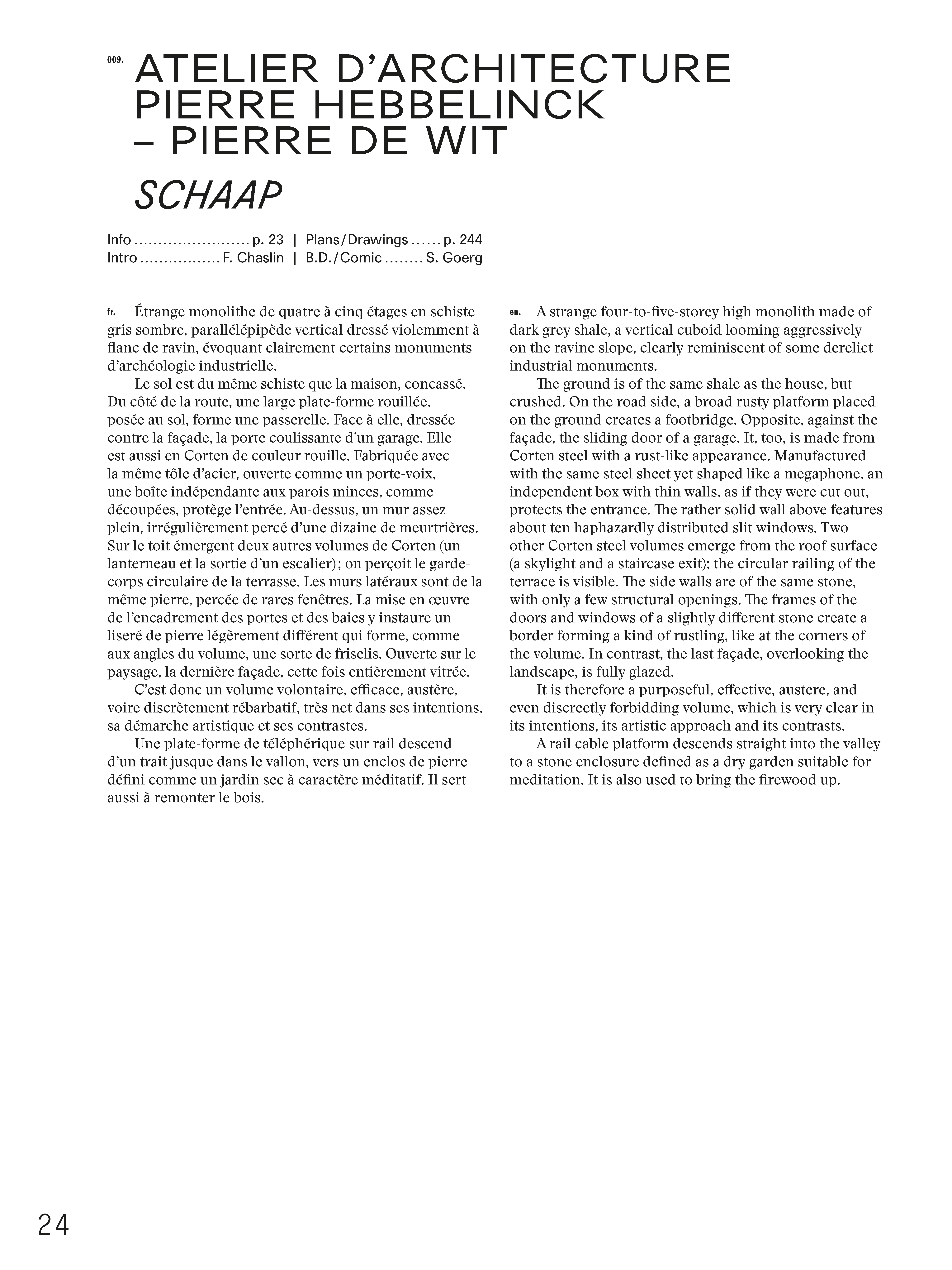 Schaap page 1