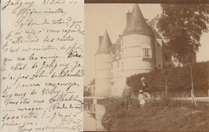 Carte jaligny 1901