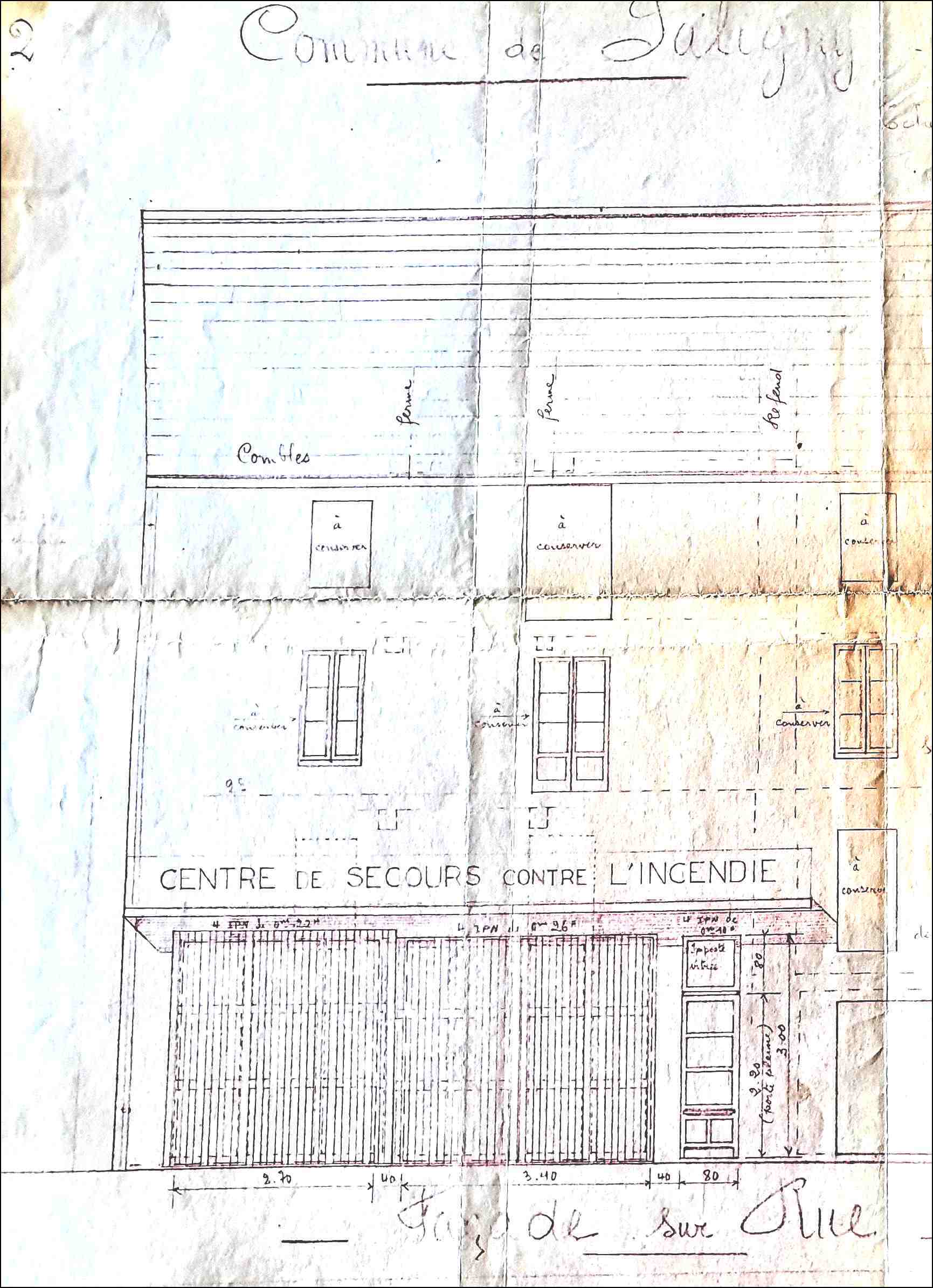 Plan caserne