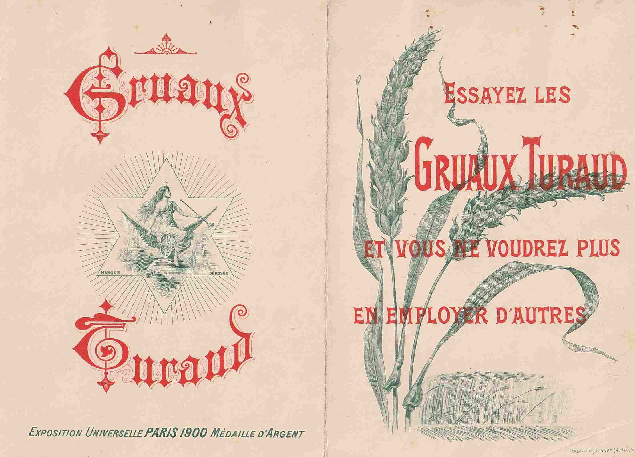 Carte expo universelle 1900