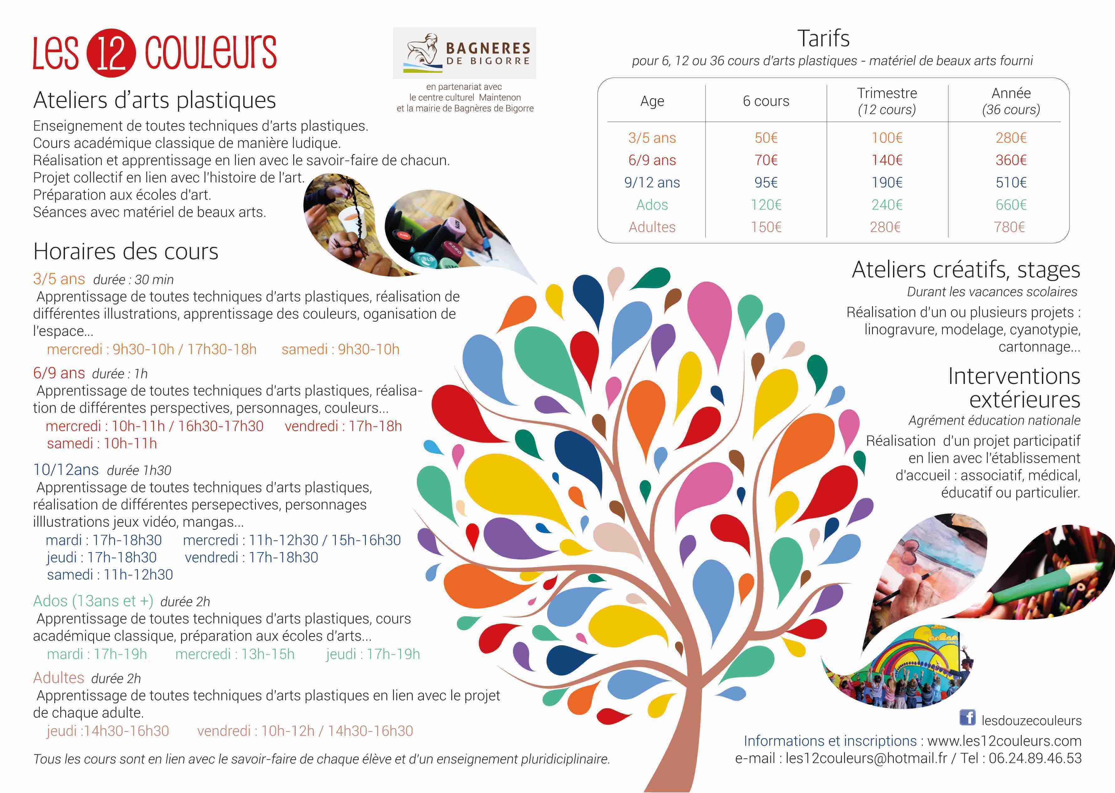 Plaquette 12 couleurs 2023 verso light