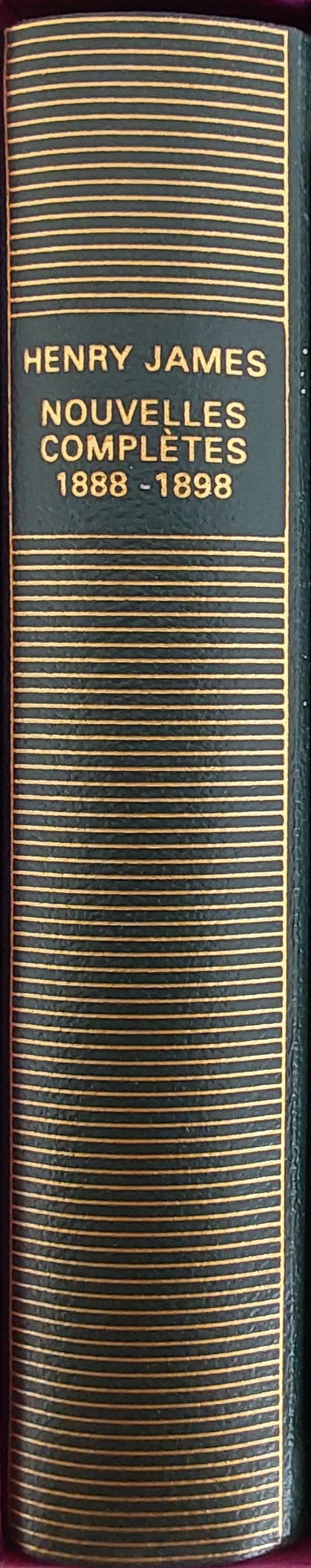 Volume 570 de Henry James dans la Bibliothèque de la Pléiade