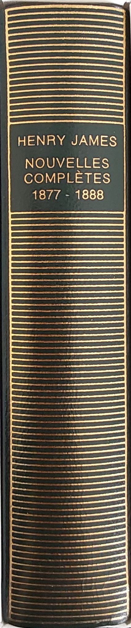 Volume 502 de Henry James dans la Bibliothèque de la Pléiade