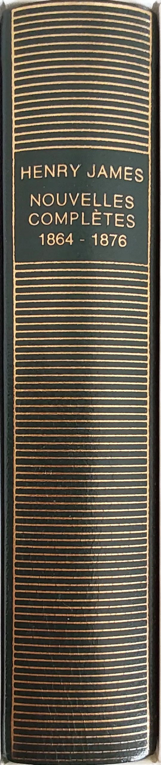 Volume 501 de Henry James dans la Bibliothèque de la Pléiade