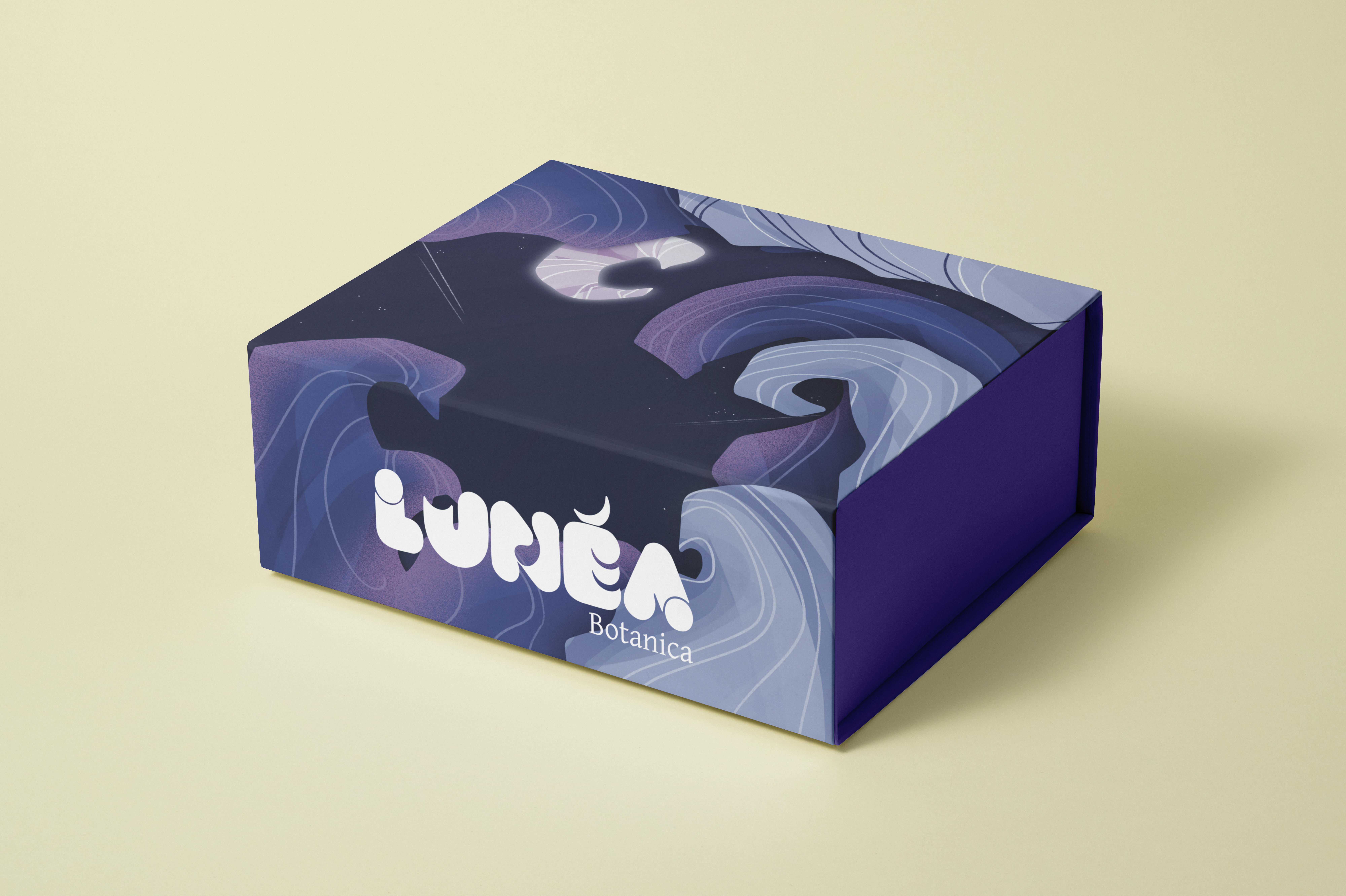 Projet fictif - une identité visuelle pour une marque de cosmétiques