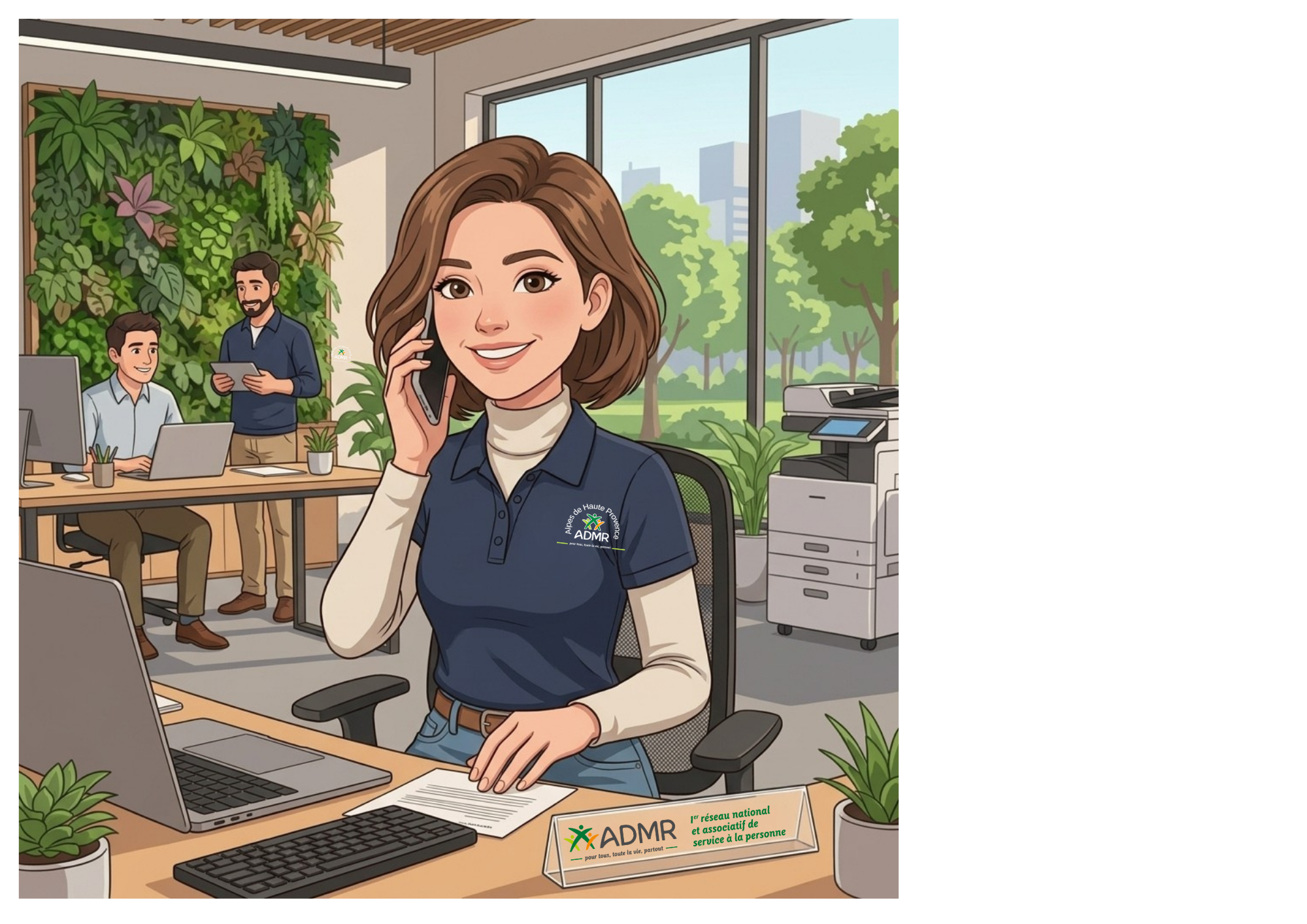 Illustration-numerique-semi-realiste-style-corporate-moderne-personnages-souriants-couleurs-douces-contours-propres-ombrage-leger-style-editorial-composition-de-groupe-haute-qualite-34-
