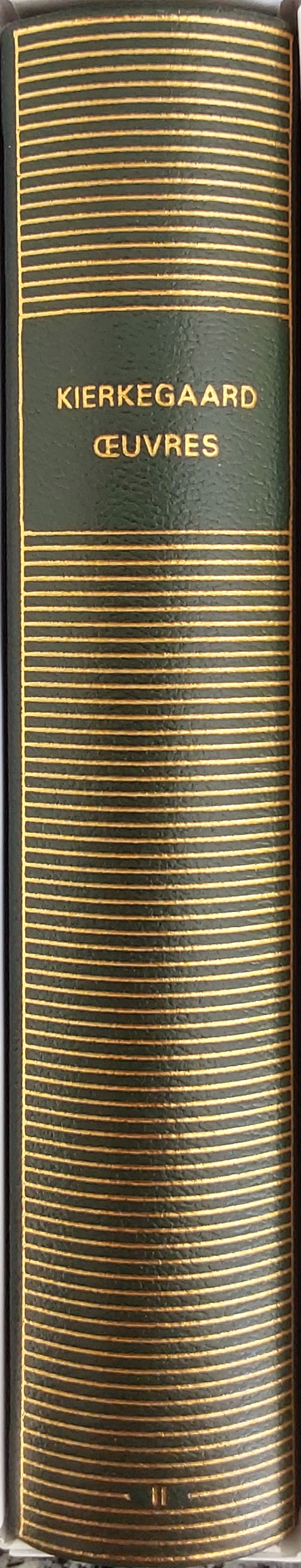 Volume 632 de Soren Kierkegaard dans la Bibliothèque de la Pléiade.