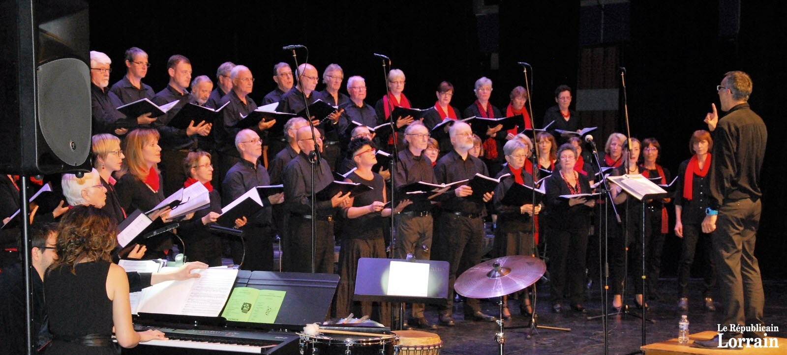 Les choristes d amatys ont fait preuve d originalite photo rl 1463507567