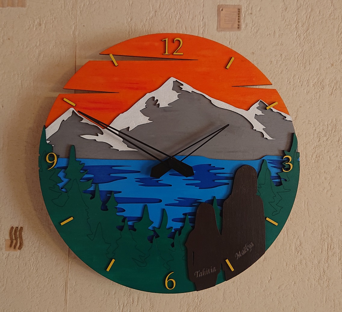 Horloge 5 5 