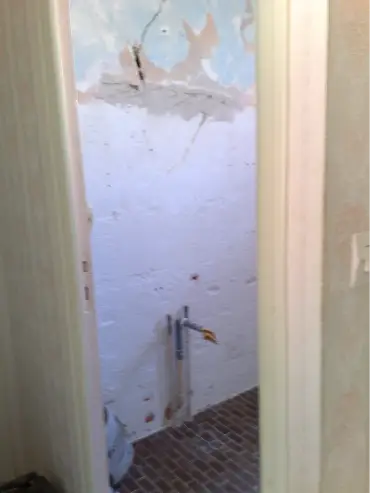Renover un mur en platre tres abime a bouguenais