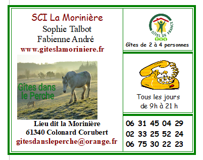 location appartement meublé
gites dans le perche