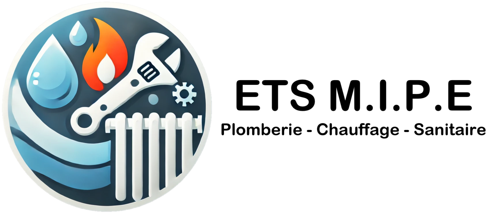 Logo Ets MIPE plombier chauffagiste sanitaire Rezé