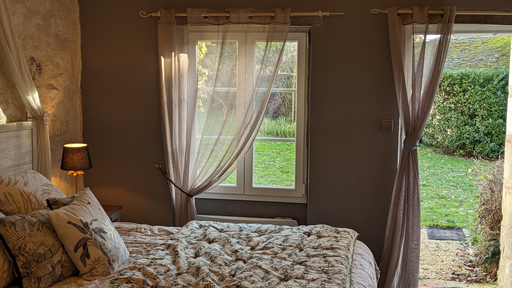 Chambre vue jardin mieux