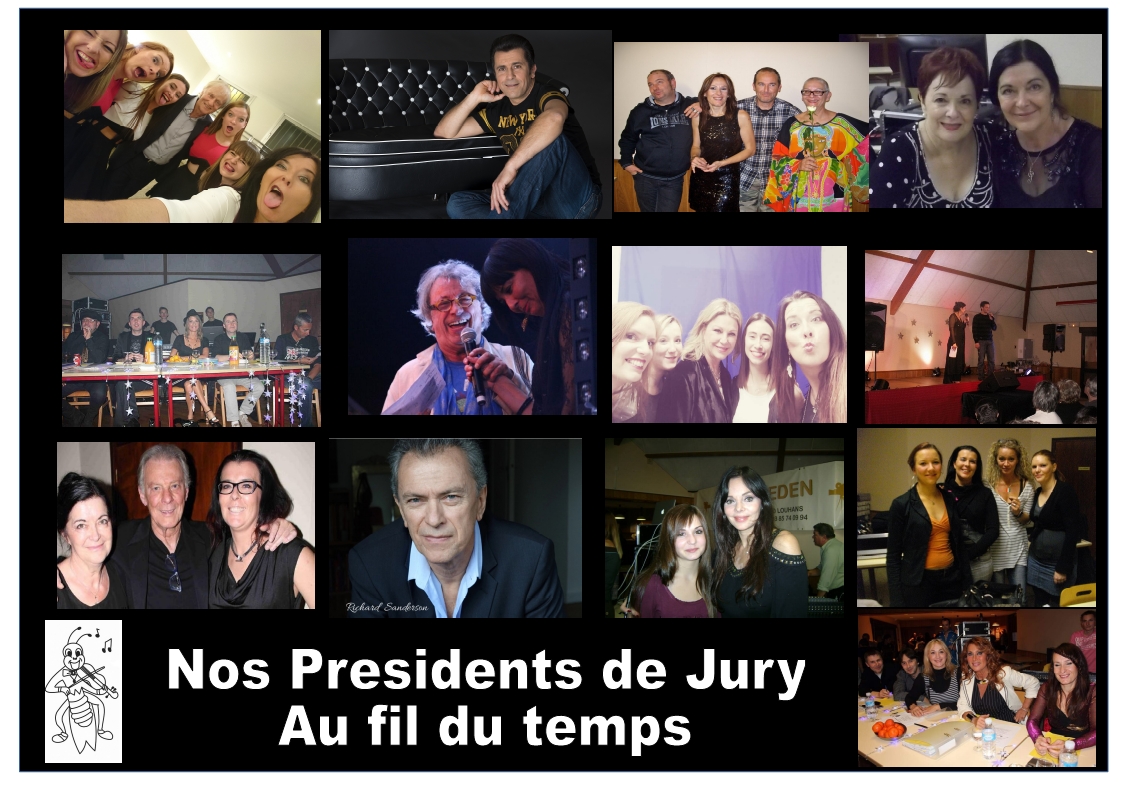 Membres du jury au fil du temps