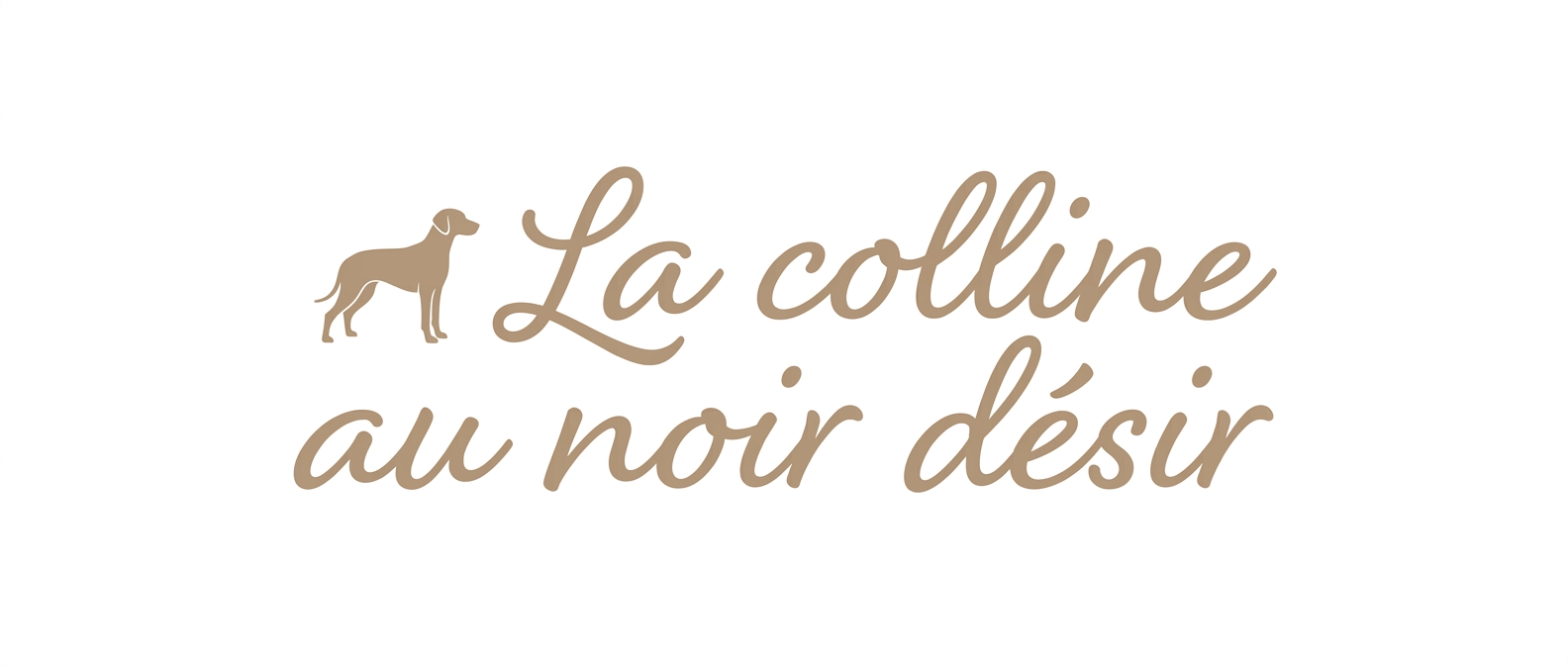 Logo La colline au noir desir