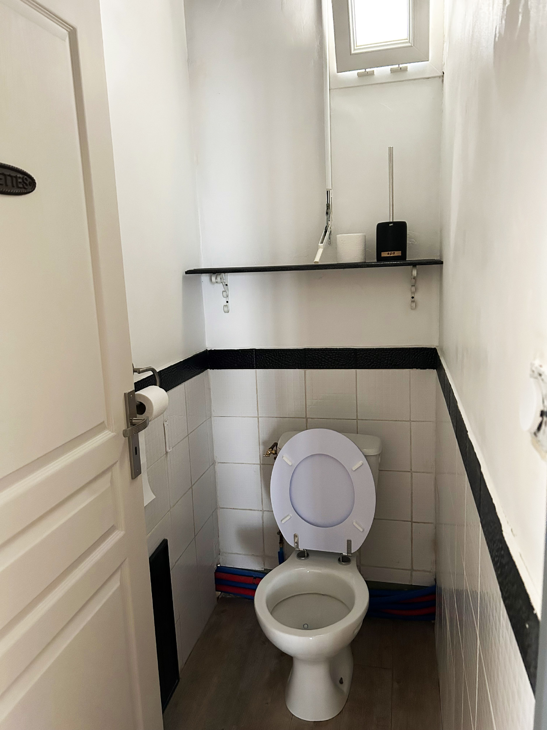 Gite le rabelais wc rez de chaussee