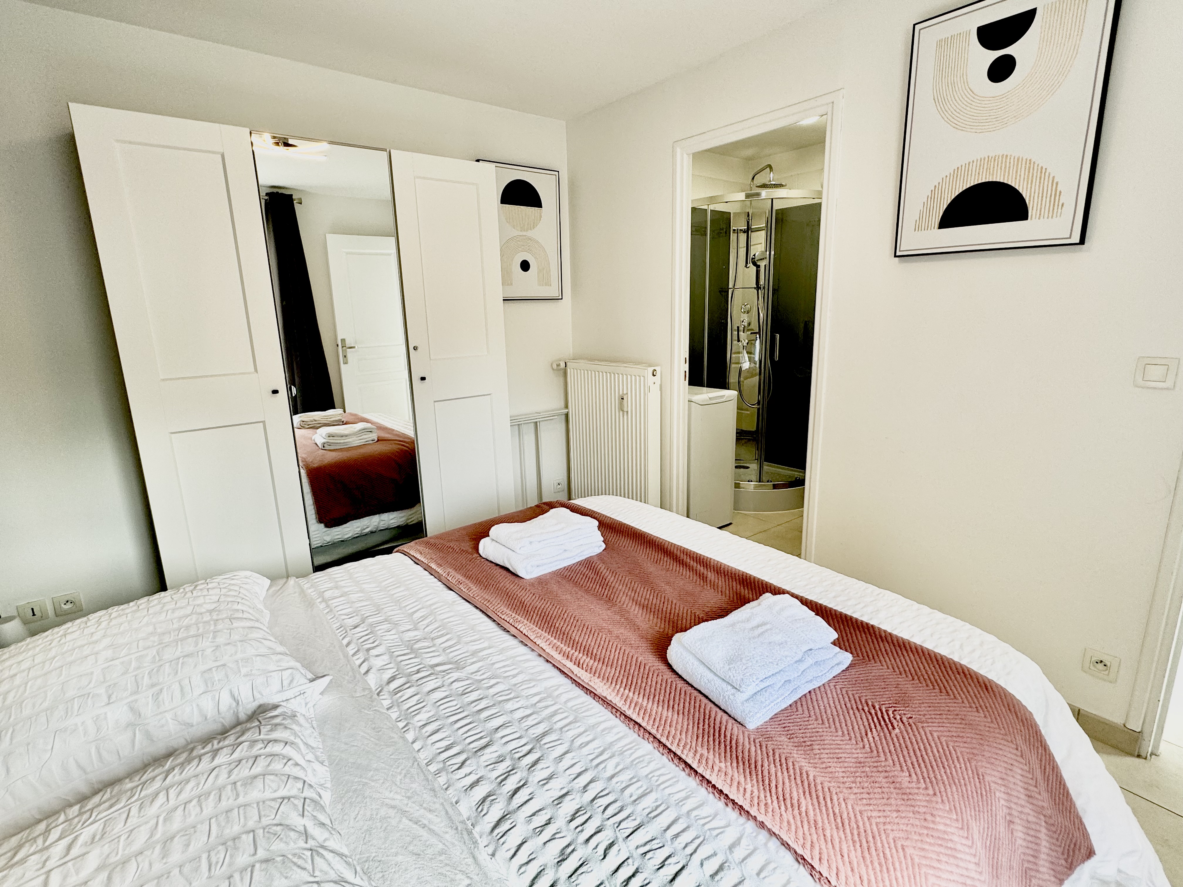 Chambre vu sdb