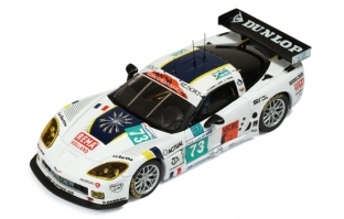 Chevrolet corvette c6r 73 2ieme lmgt1 24h le mans 2009 jousse ixo 1 43e