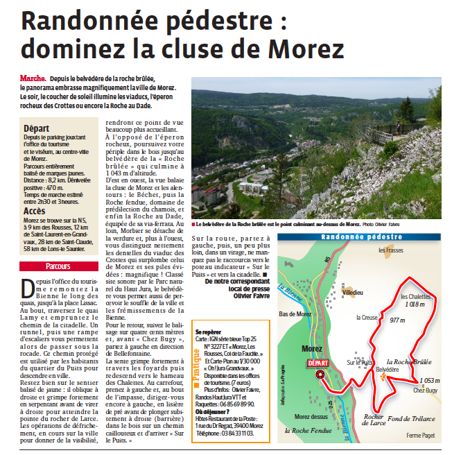 Pe destre roche brule e
