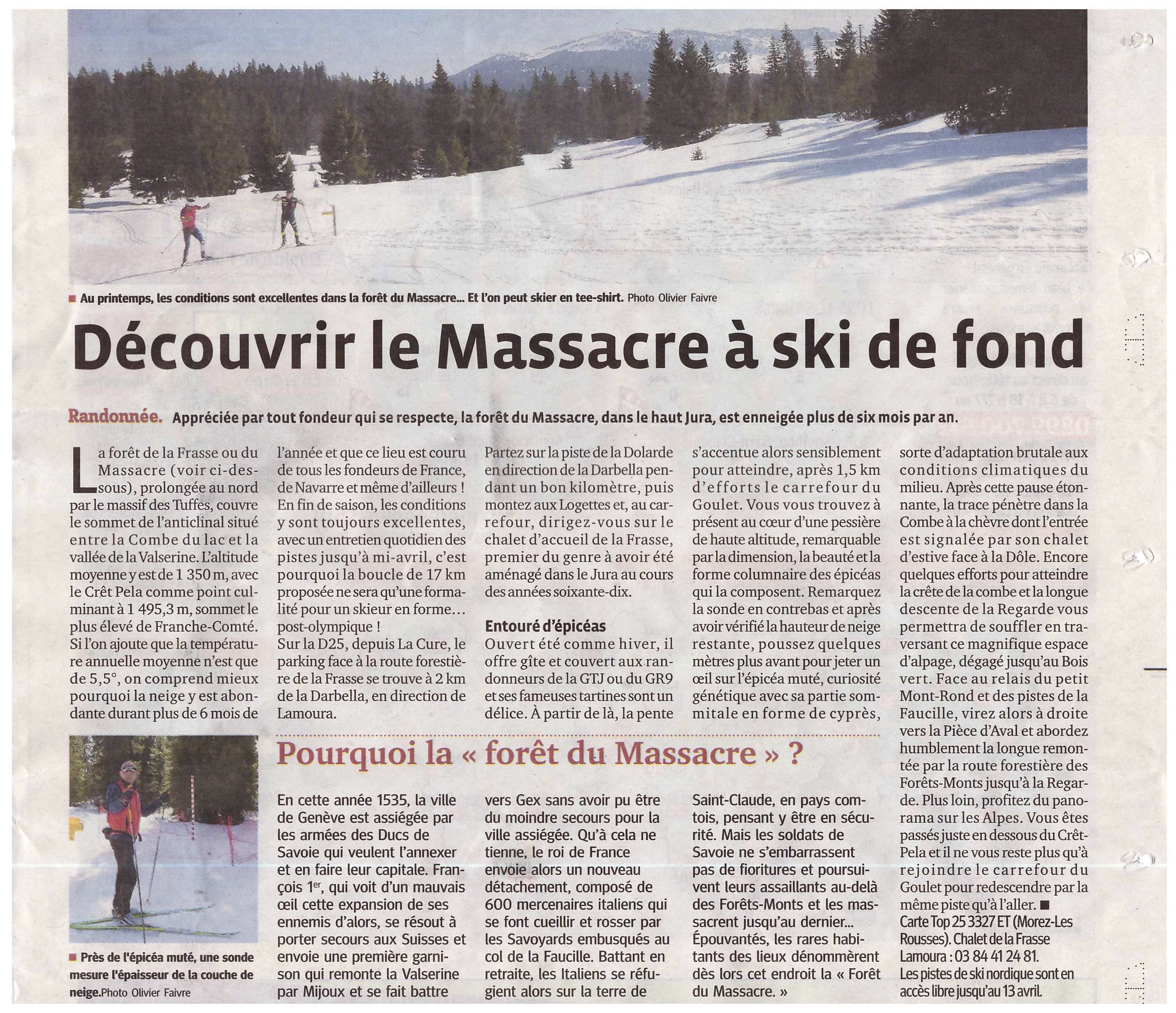 Ski de fond massacre