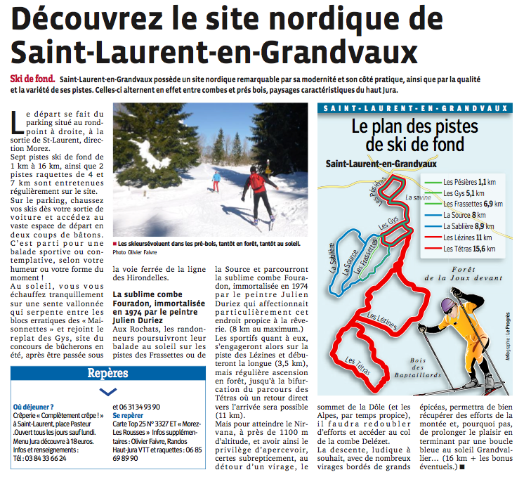 Ski de fond st laurent
