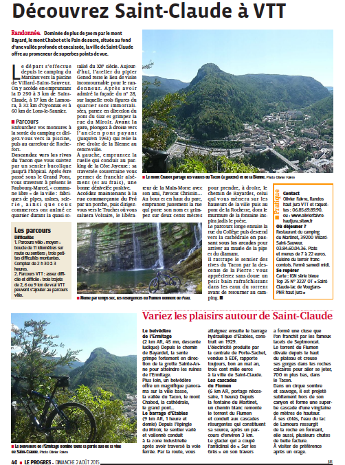 Vtt de c saint claude