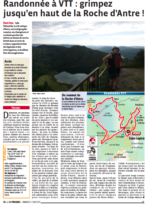 Vtt lac d antre
