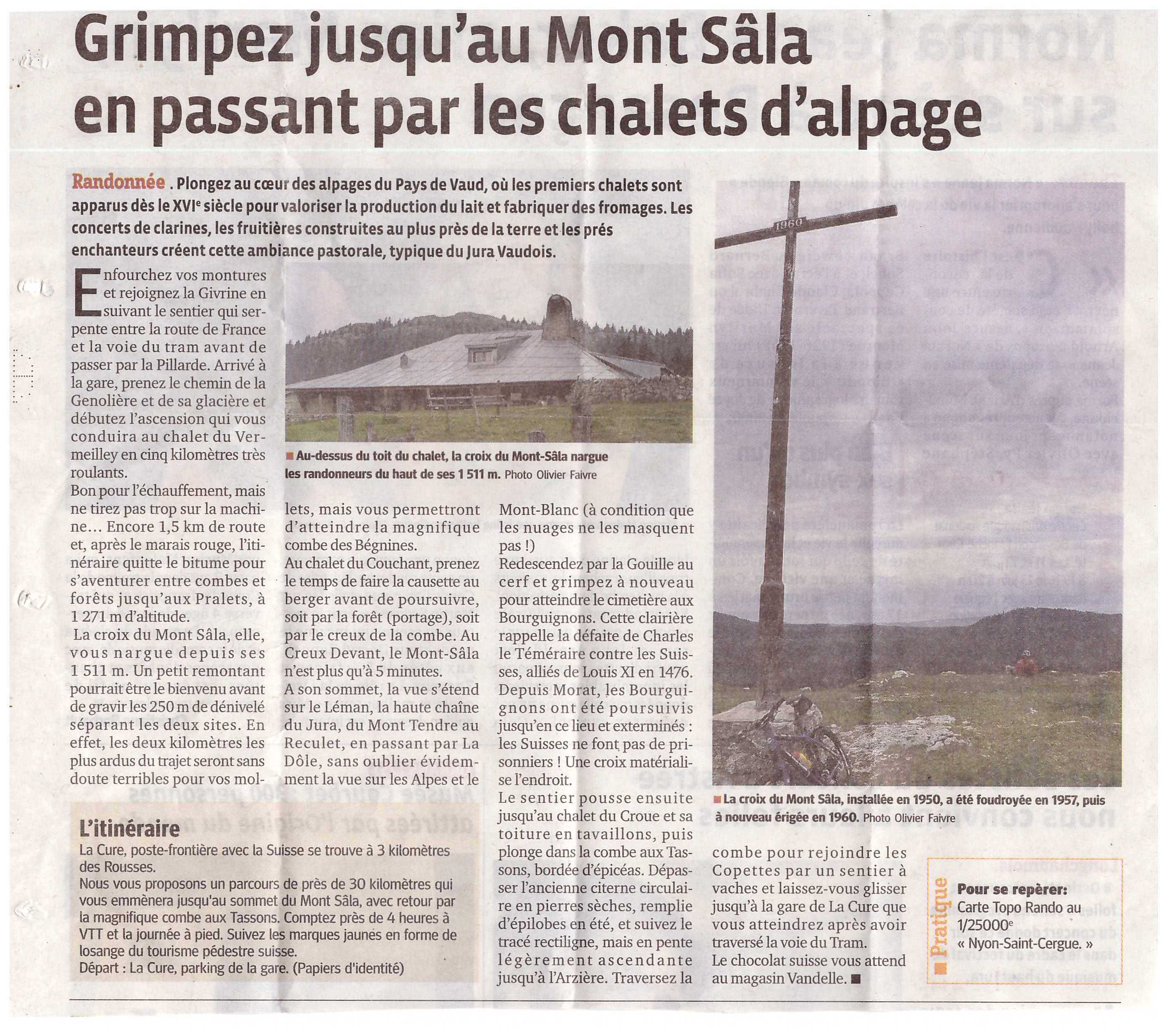 Vtt mont sa la