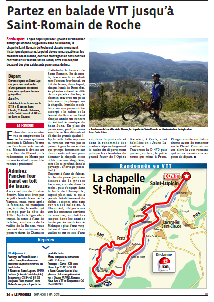 Vtt saint romain