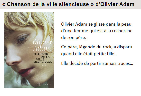 Chanson de la ville silencieuse a