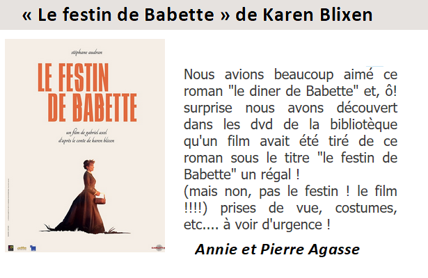 Le festin de babette