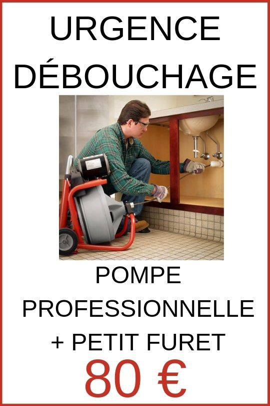 débouchage plombier les lilas