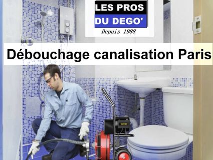 Les Pros du dégos : Débouchage canalisation Paris et Ile de France