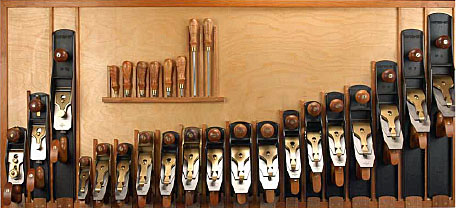 Les rabots d'établis