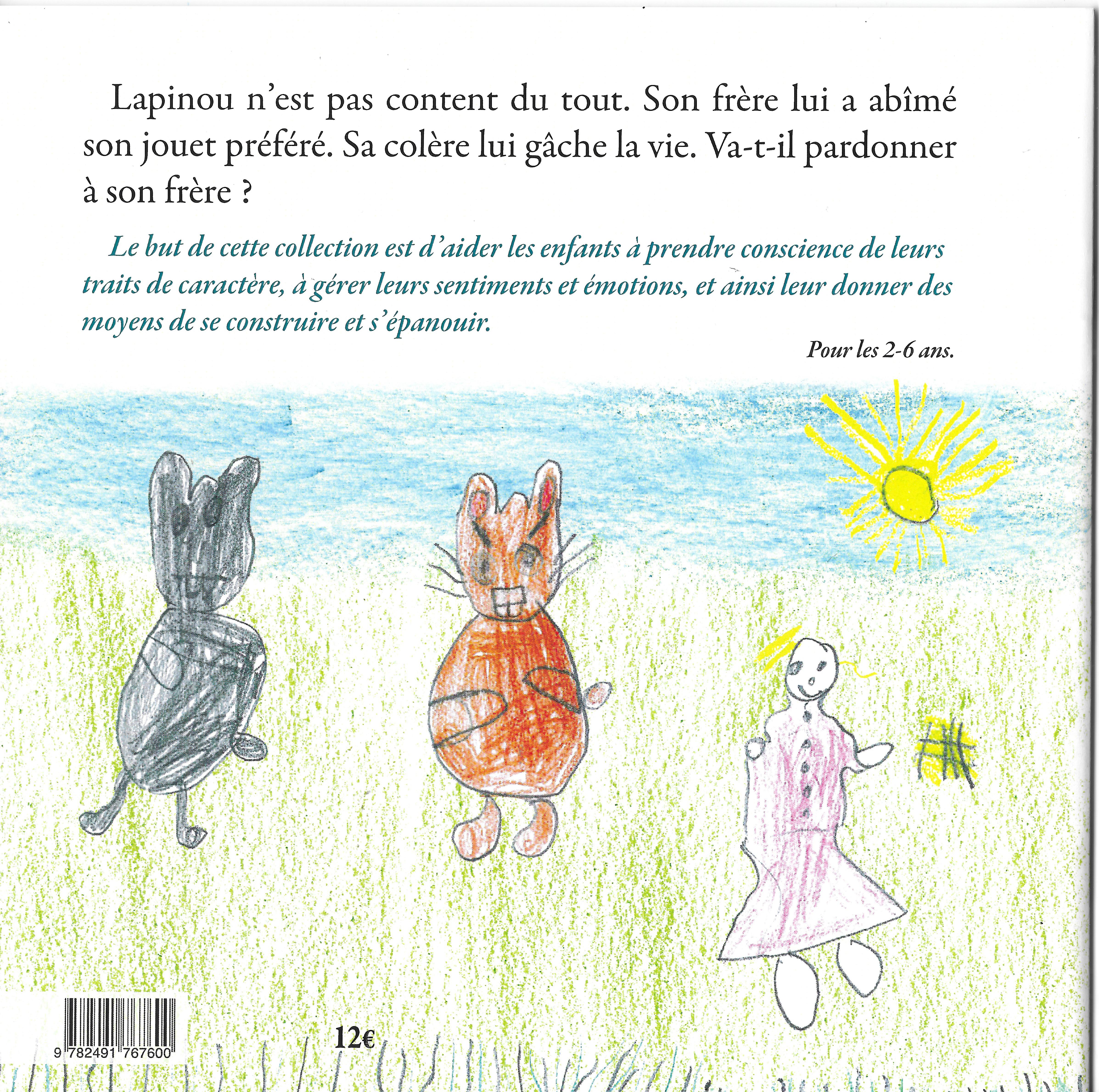Lapinou en colere verso