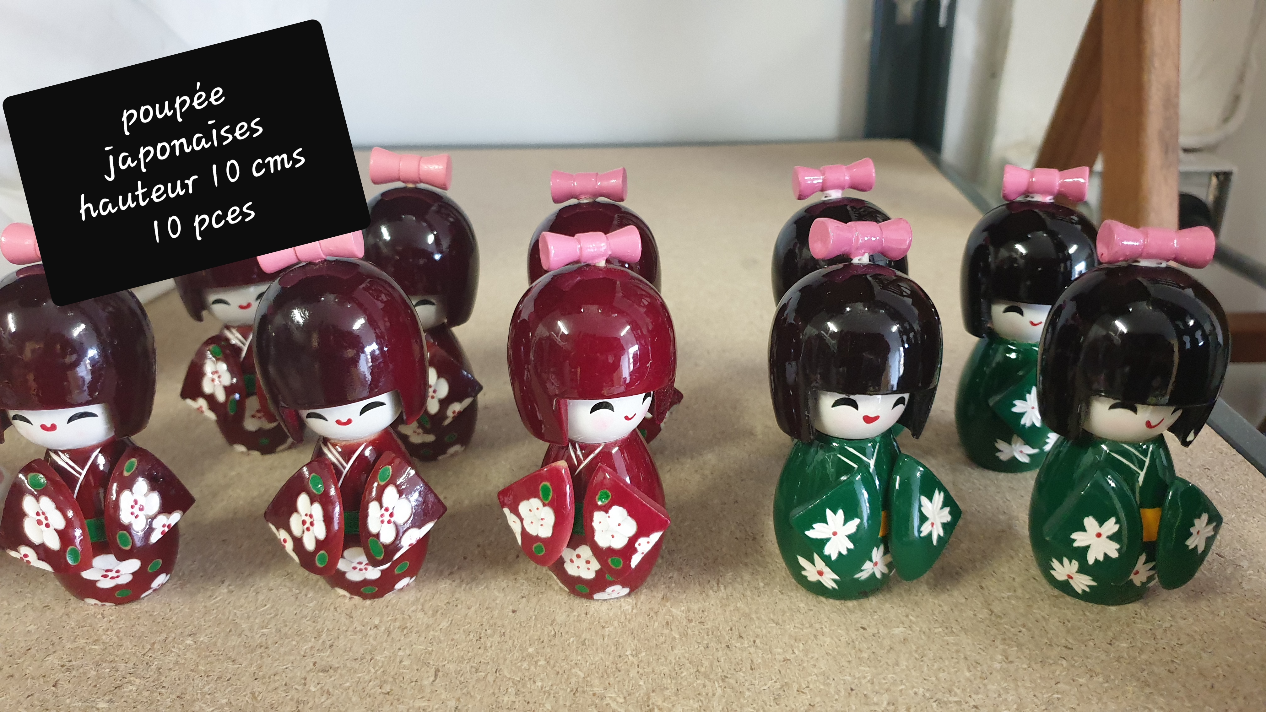 Mini poupees japonaises
