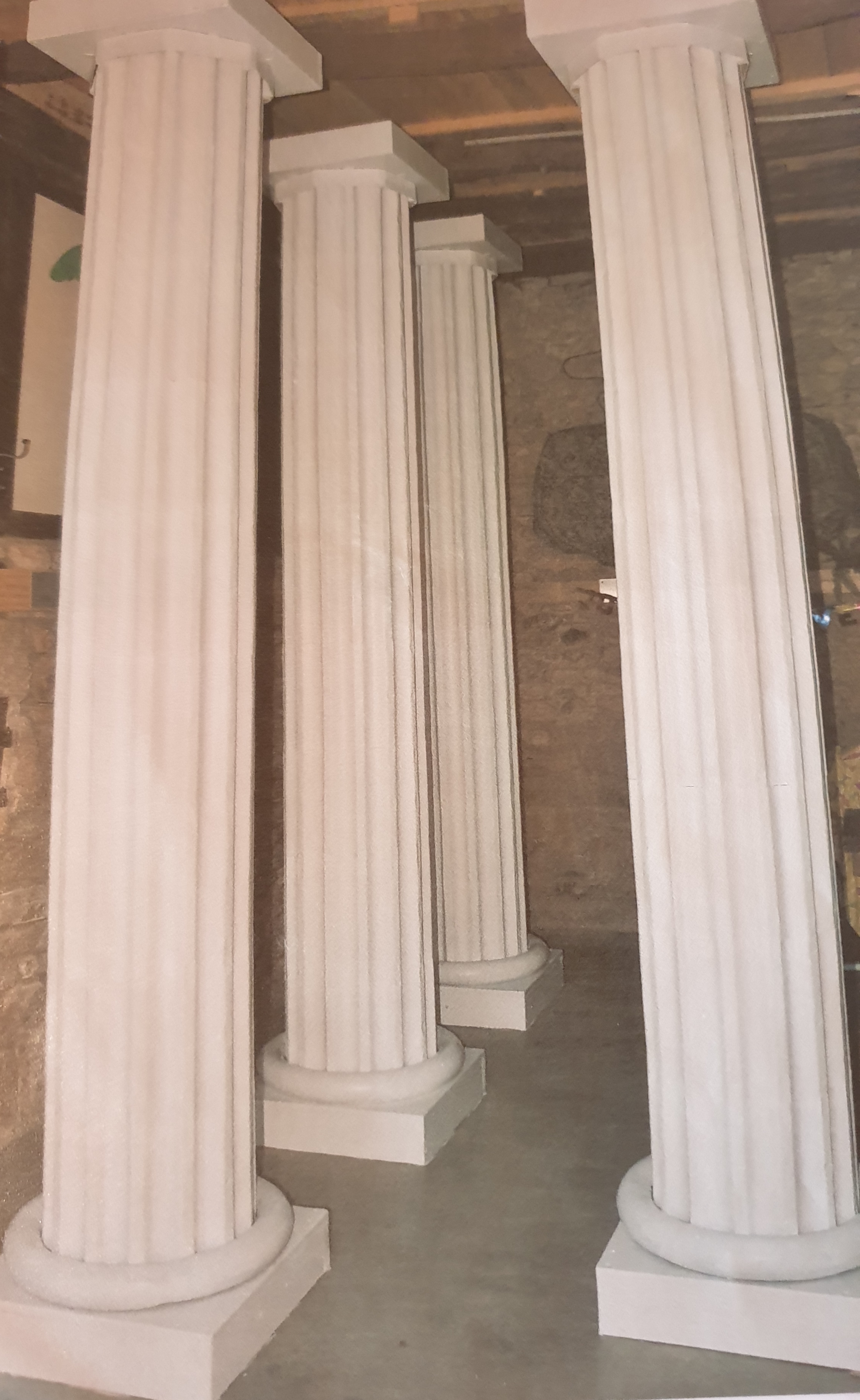Colonnes 3 metres de haut
