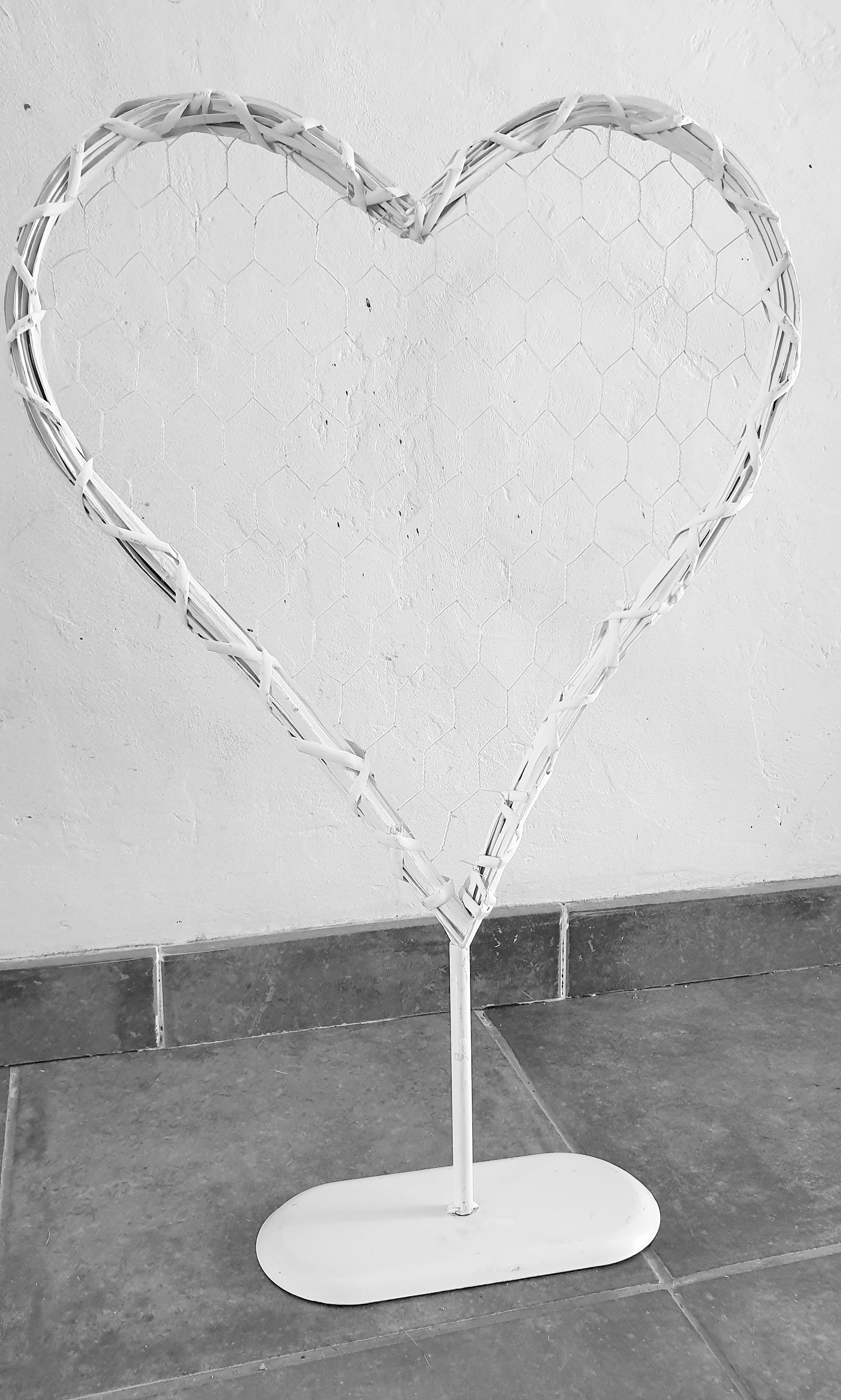 Coeur a poser  sur table