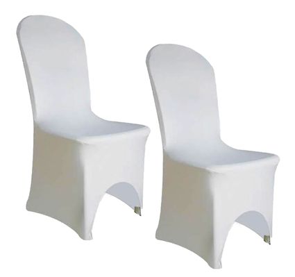 Housses chaises blanches